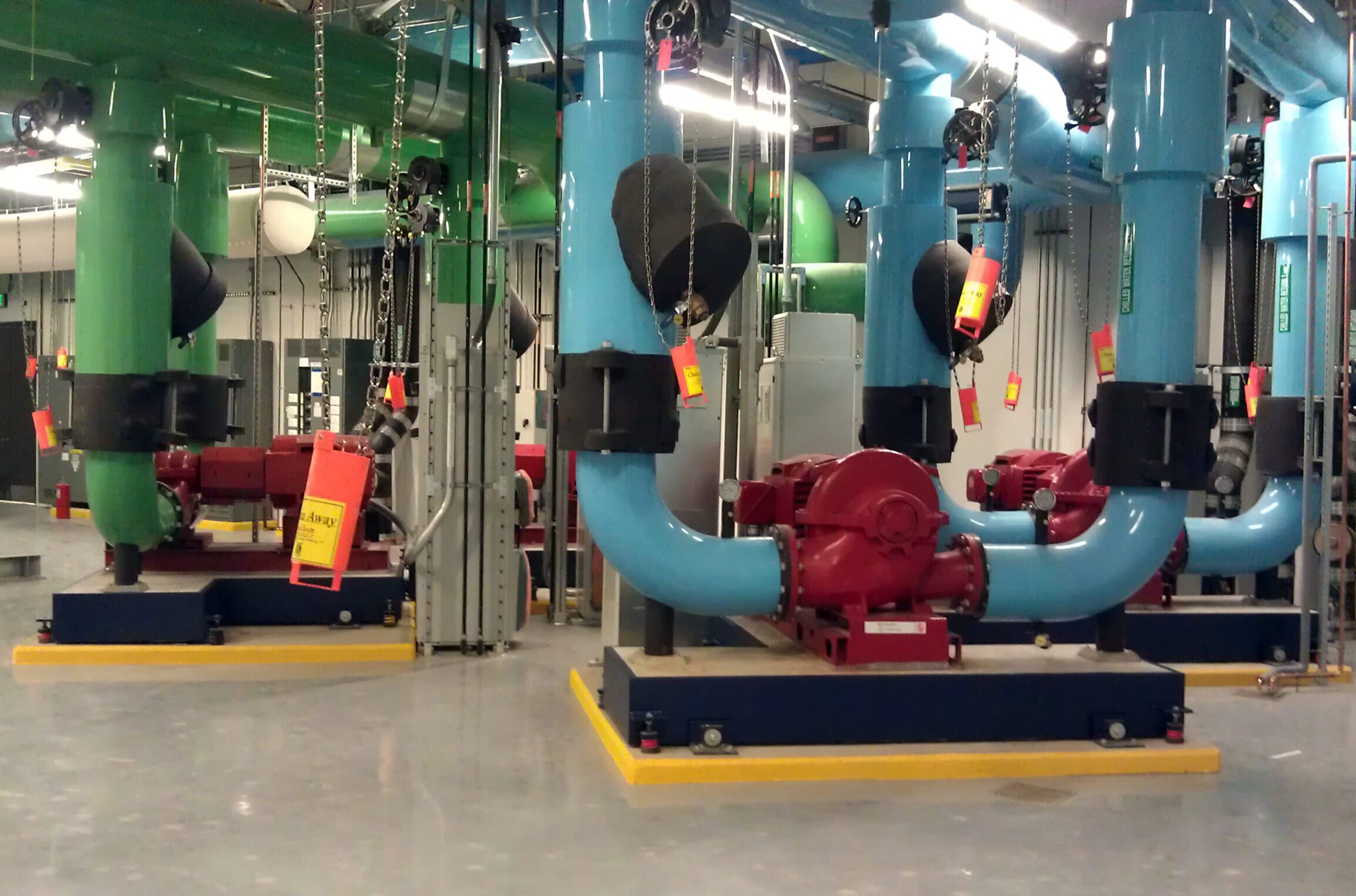 Mission Critical Data Center Pump Room