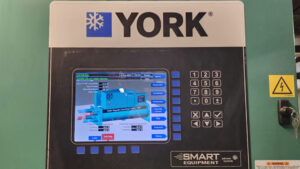 York Magnetic bearing chiller panel