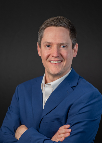 A portrait of Ryan Kontra, Corporate Controller