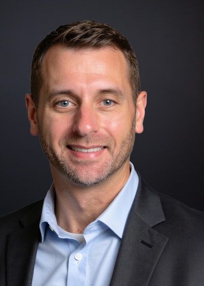 A portrait of Seth Shumaker, VP of Manufacturing