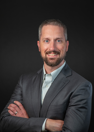 A portrait of Brandon Berry, Business Unit Leader, Central VA Service