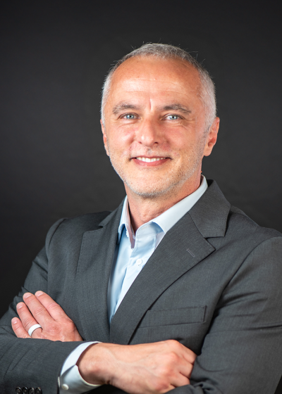 A portrait of Andy Town, Director of Technology Innovation